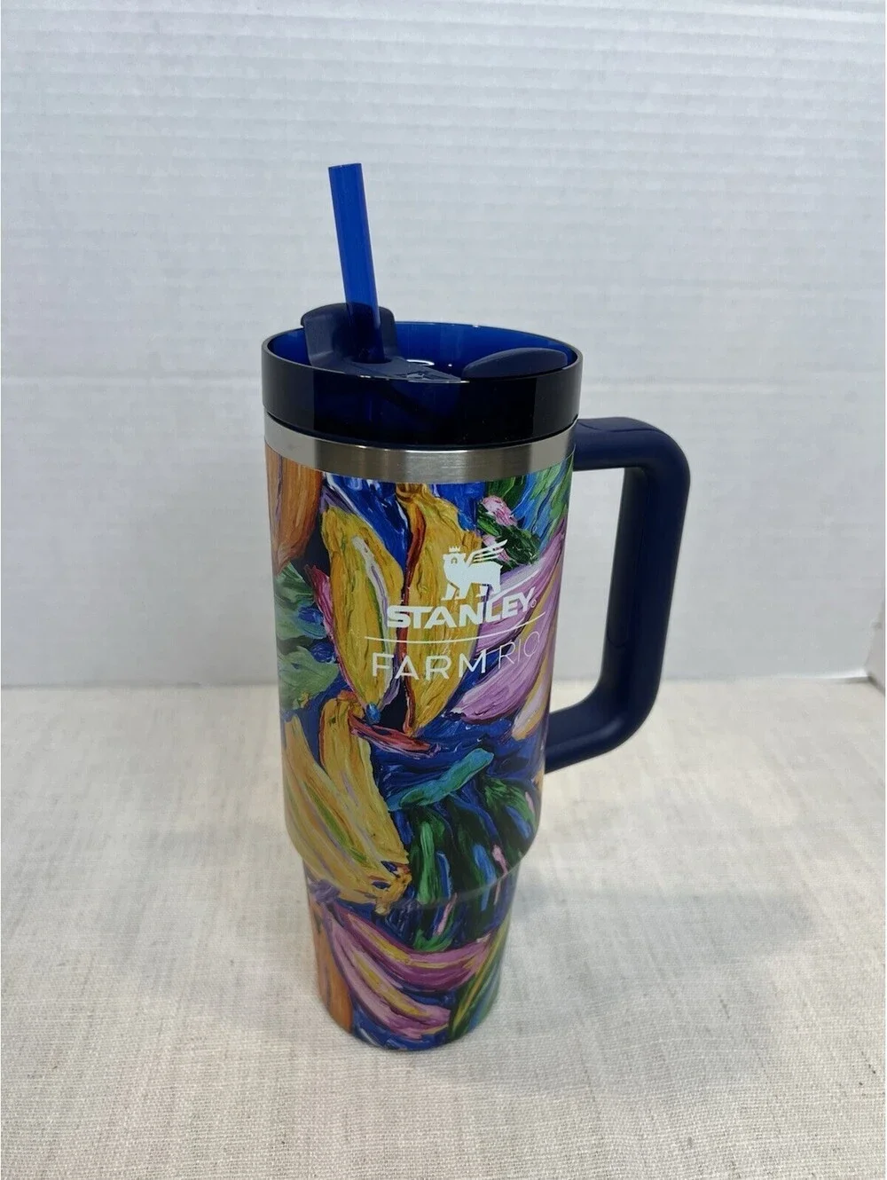 Stanley Farm Rio 30 oz Insulated Tumbler w/ Handle Drink-Through Lid & Straw